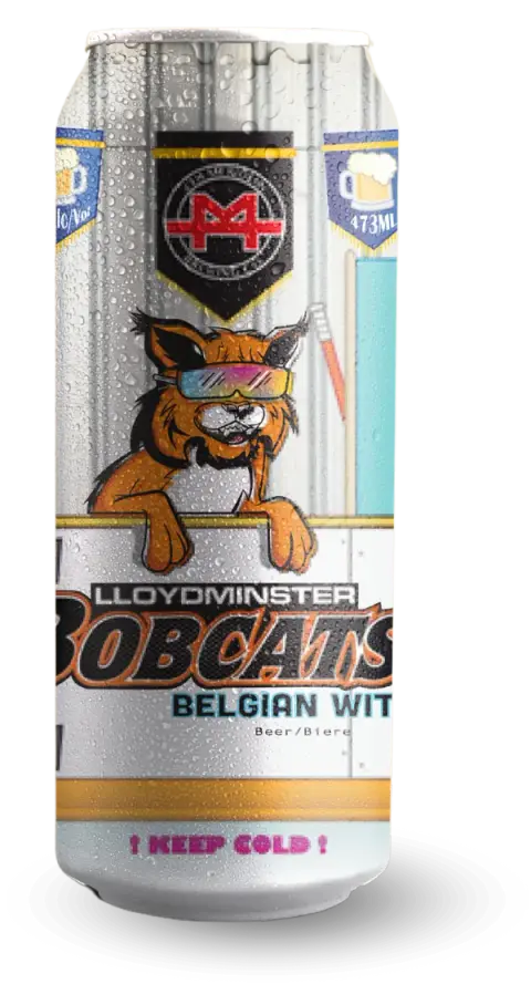 A can of 4th Meridian Bobcats Belgian Wit