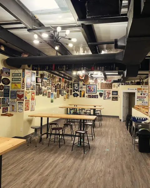 The 4th Meridian taproom in Lloydminster