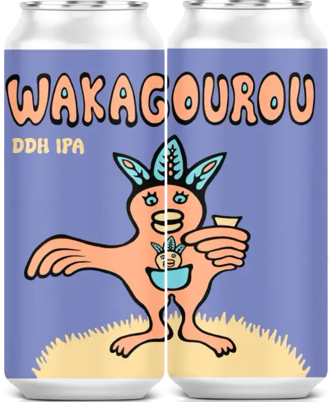 Cans of À La Dérive Wakagourou DDH IPA