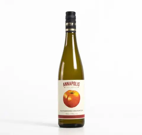 Annapolis Cider Company Old-Fashioned Gravenstein bottle