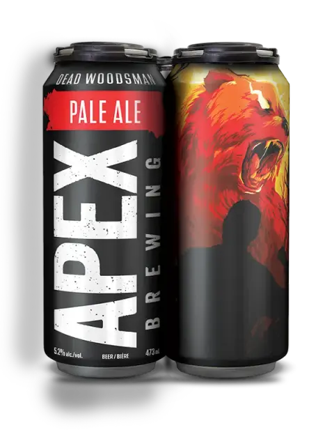 Apex Dead Woodsman Pale Ale cans