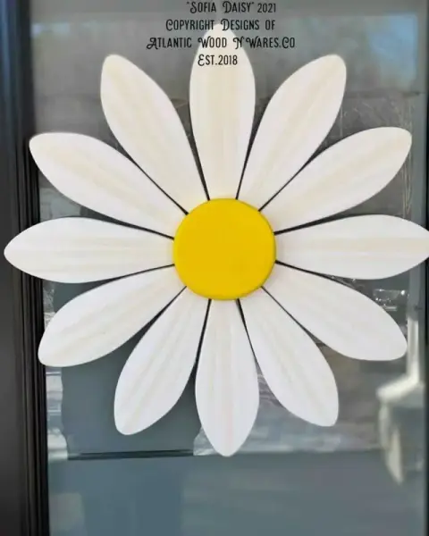 Sofia Daisy B2B-Medium 17 "/ Sofia White/ Yellow