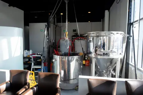 Brewing at Atlas Brewing in Airdrie