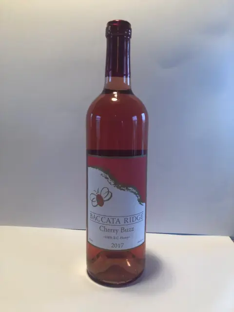 Baccata Ridge Cherry Buzz mead bottle