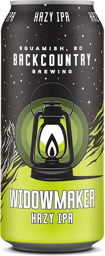 Can of Backcountry Widowmaker IPA