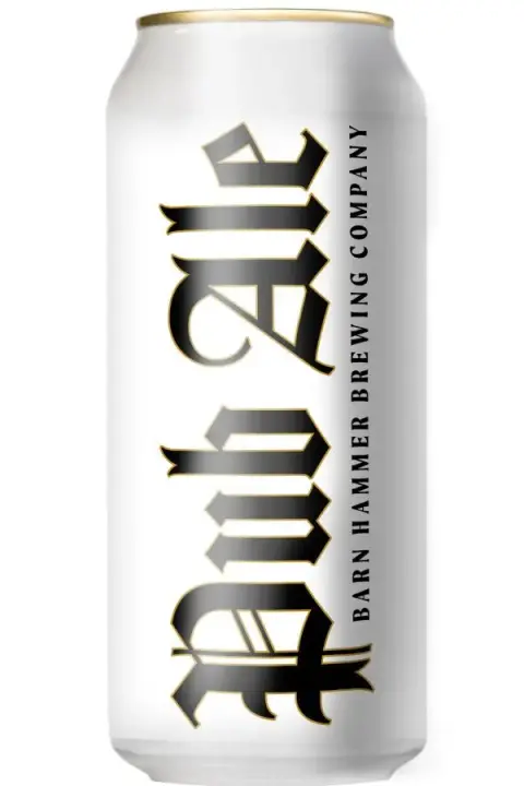 Barn Hammer Pub Ale can