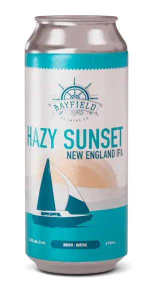 Bayfield Brewing Hazy Sunset New England IPA
