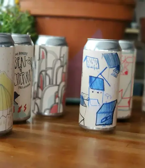 Beat & Betterave beer cans