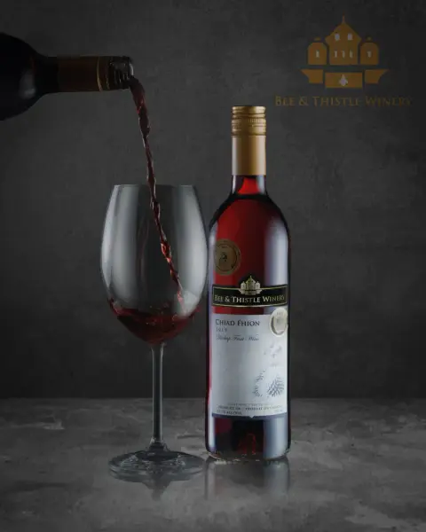 Chiad Fhion haskap fruit wine