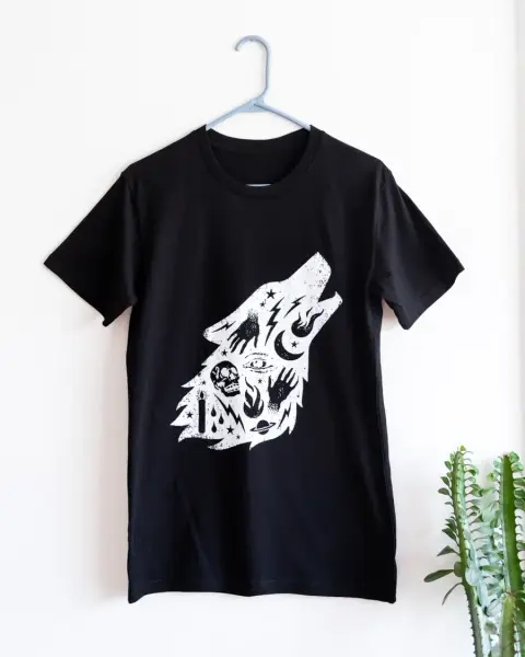 Wizard Wolf Tee
