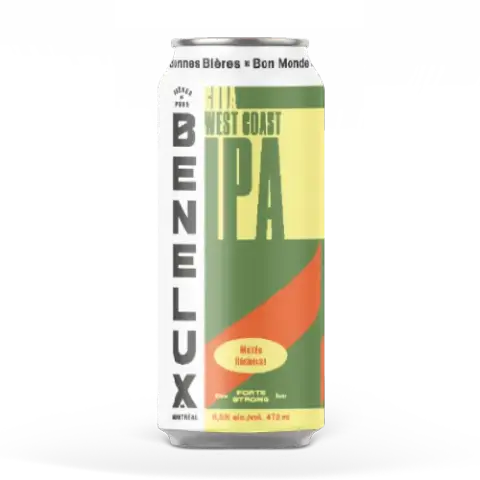 Can of Benelux Cuda West Coast IPA