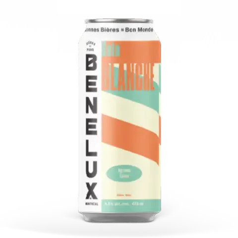 Can of Benelux Gaïa Belgian-style witbier