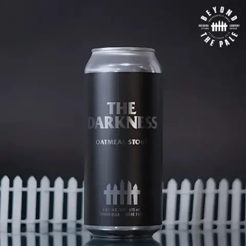 Beyond the Pale The Darkness oatmeal stout can