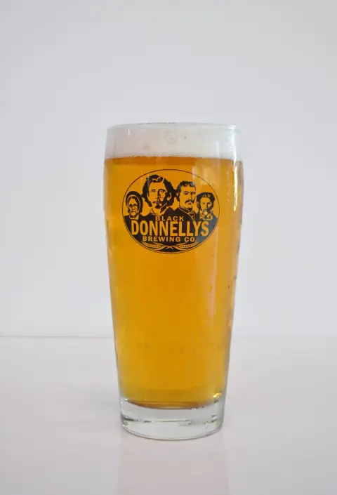 A pint of Black Donnellys Vigilante Session IPA
