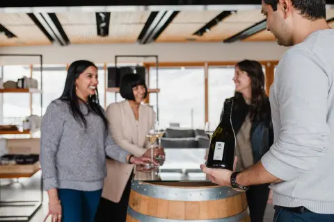 A tasting at the Black Hills Wine Experience Centre