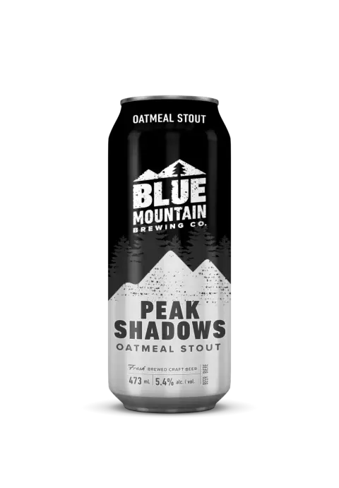 A can of Blue Mountain Peak Shadows
