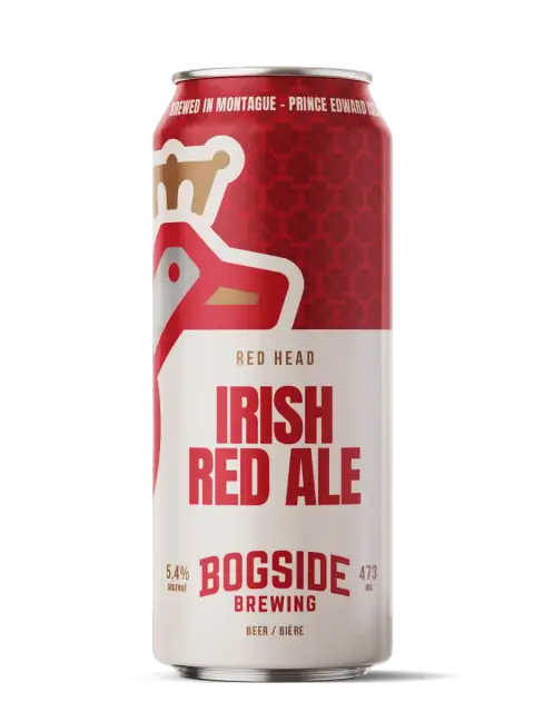 Bogside Red Head Ale can