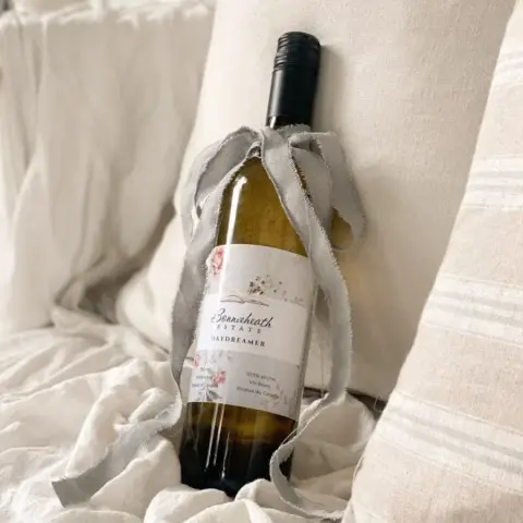 A bottle of Bonnieheath Daydreamer white wine