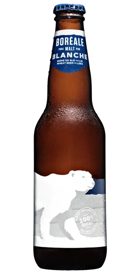 Boréale Blanche bottle