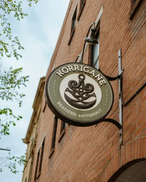 La Korrigane's sign in Saint-Roch
