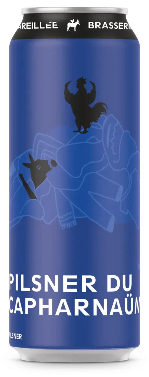 Can of Brasserie Dépareillée Pilsner du Capharnaüm