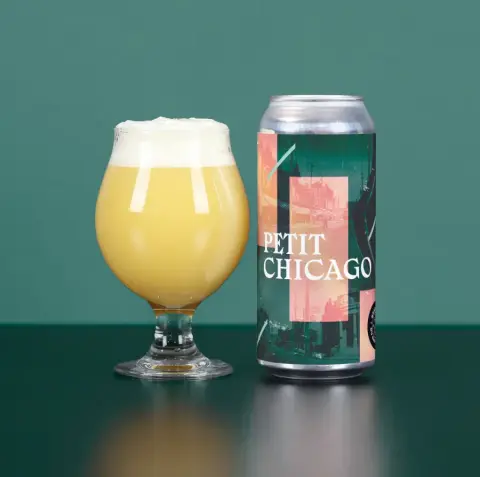 Can of Brasserie du Bas-Canada Petit Chicago IPA