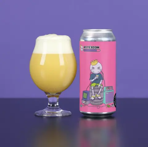Can of Brasserie du Bas-Canada Astérion IPA