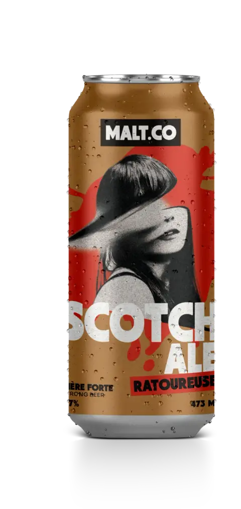 Can of Maltco Scotch ale