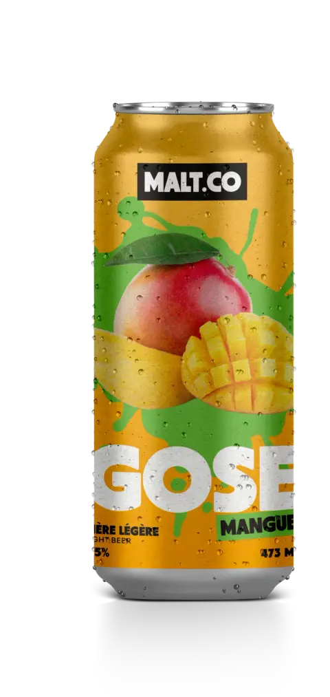 Can of Maltco Gose à la mangue
