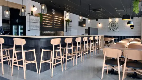 Taproom at Brasserie Mille-Îles in Terrebonne