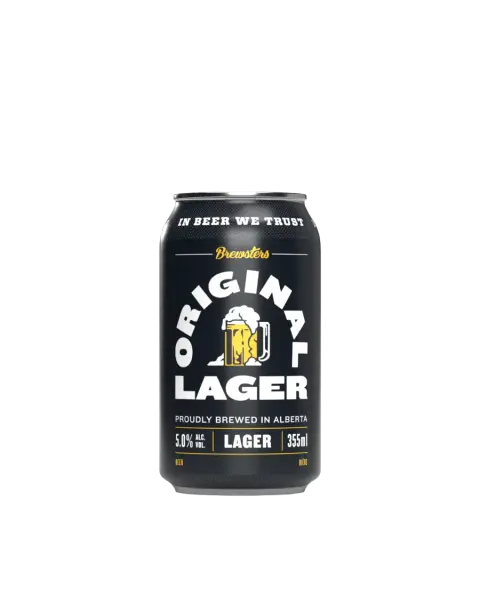 Brewsters Original Lager 355 mL can
