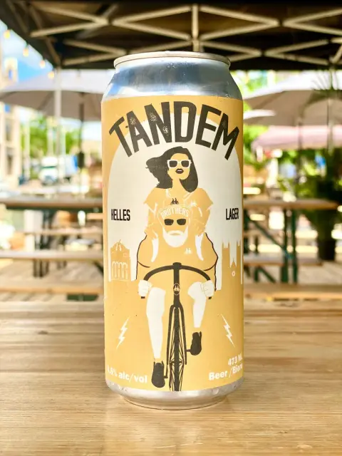 Brothers Tandem Helles Lager can