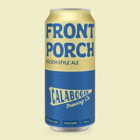 Calabogie Front Porch Kölsch-style ale can