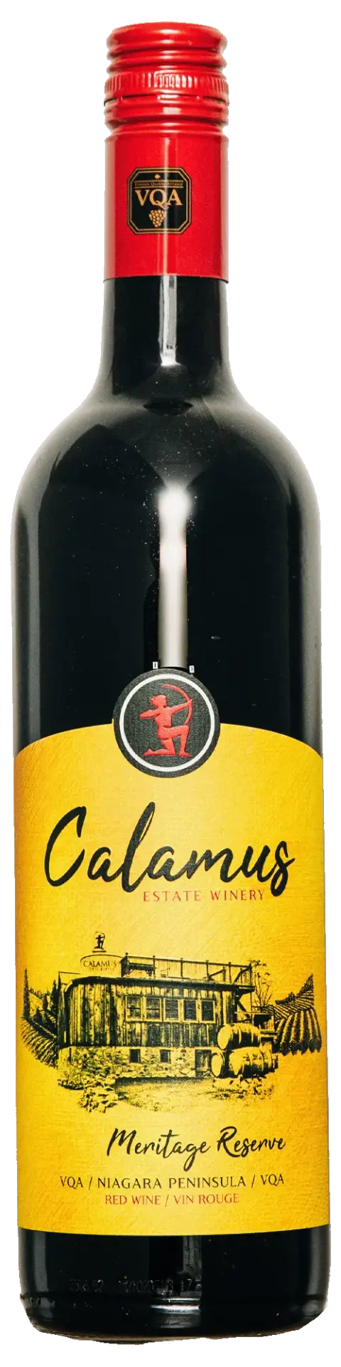Bottle of Calamus Meritage Reserve