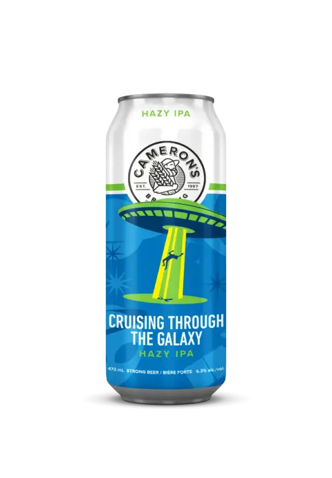Cruising Through the Galaxy Hazy IPA from Cameron's Brewing