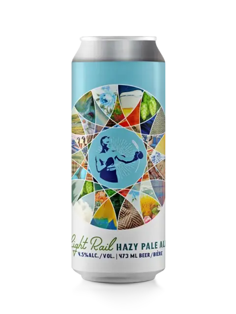 Campio Light Rail Hazy Pale Ale can