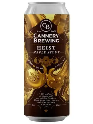 Can of Cannery Heist Maple Stout