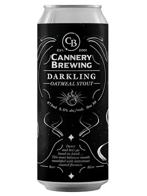 Can of Cannery Darkling Oatmeal Stout