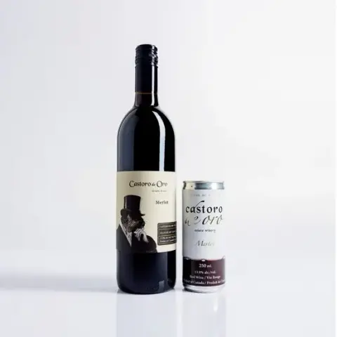 Castoro de Oro Merlot bottle