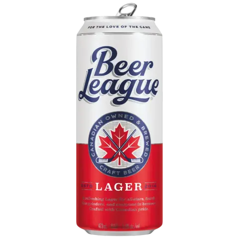 Beer League Lager 473 Ml can
