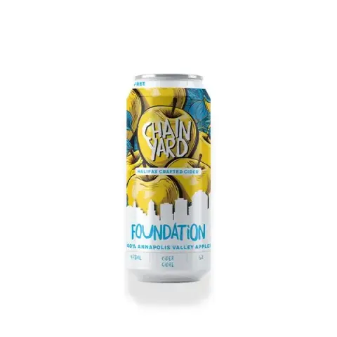 Chain Yard Foundation cider can