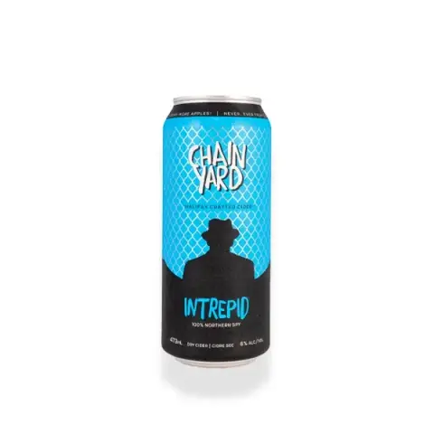 Chain Yard Intrepid cider can