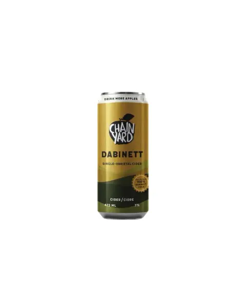 Chain Yard Dabinett cider cans