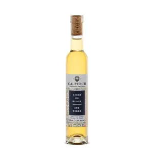 Bottle of C.E. Petch ice cider