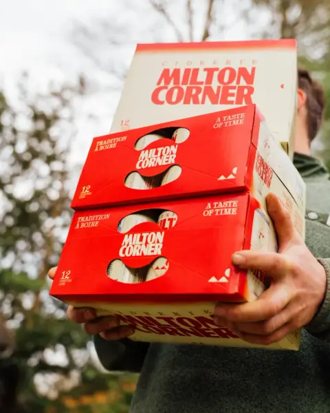 Milton Corner dry sparkling cider