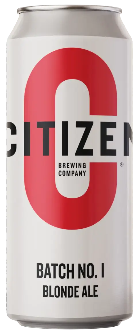 Citizen Brewing Batch No. 1 blonde ale can