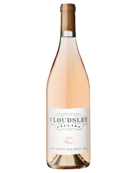 Bottle of Cloudsley Cellars 2025 Rosé