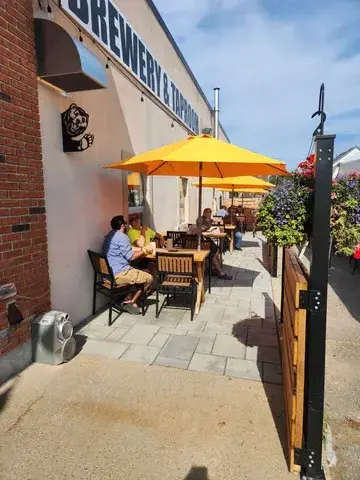 The Cold Bear patio
