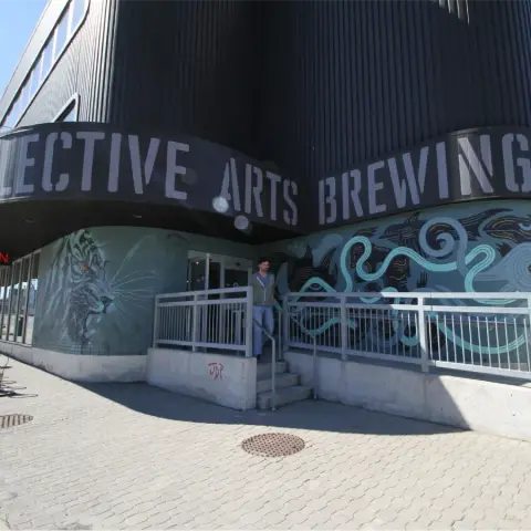 The Collective Arts brewery in Hamilton