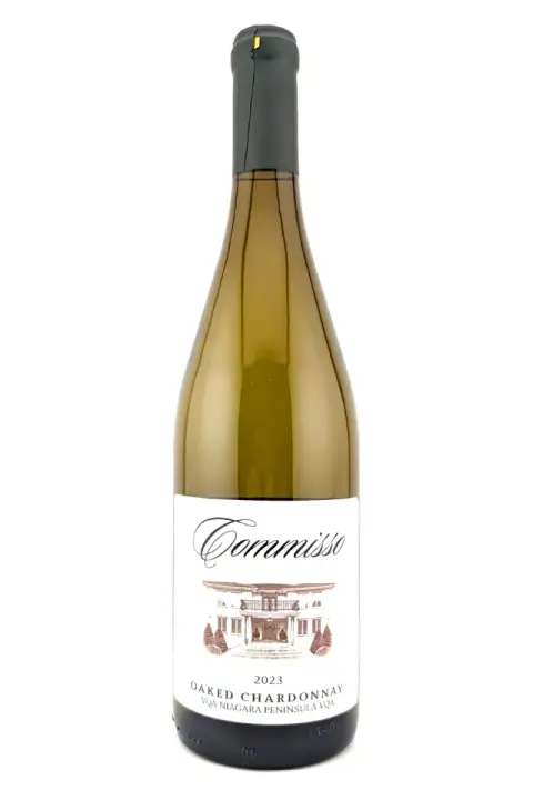 Bottle of Commisso 2023 Chardonnay